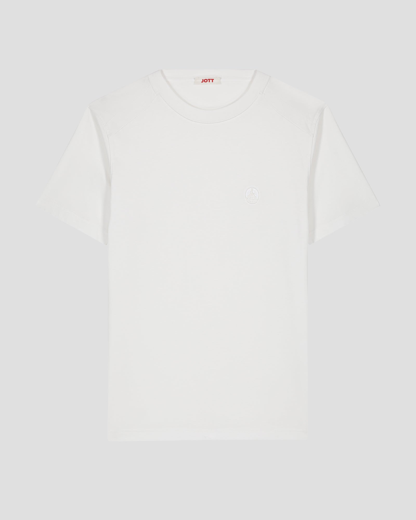 T-shirt col rond homme en coton Blanc Pedro
