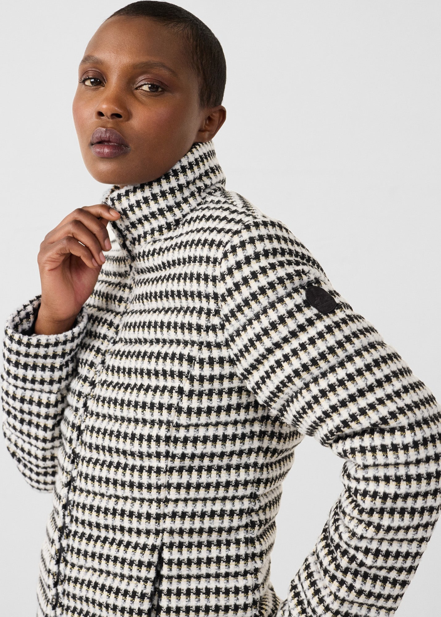 Doudoune Naturel/noir Cassy multico