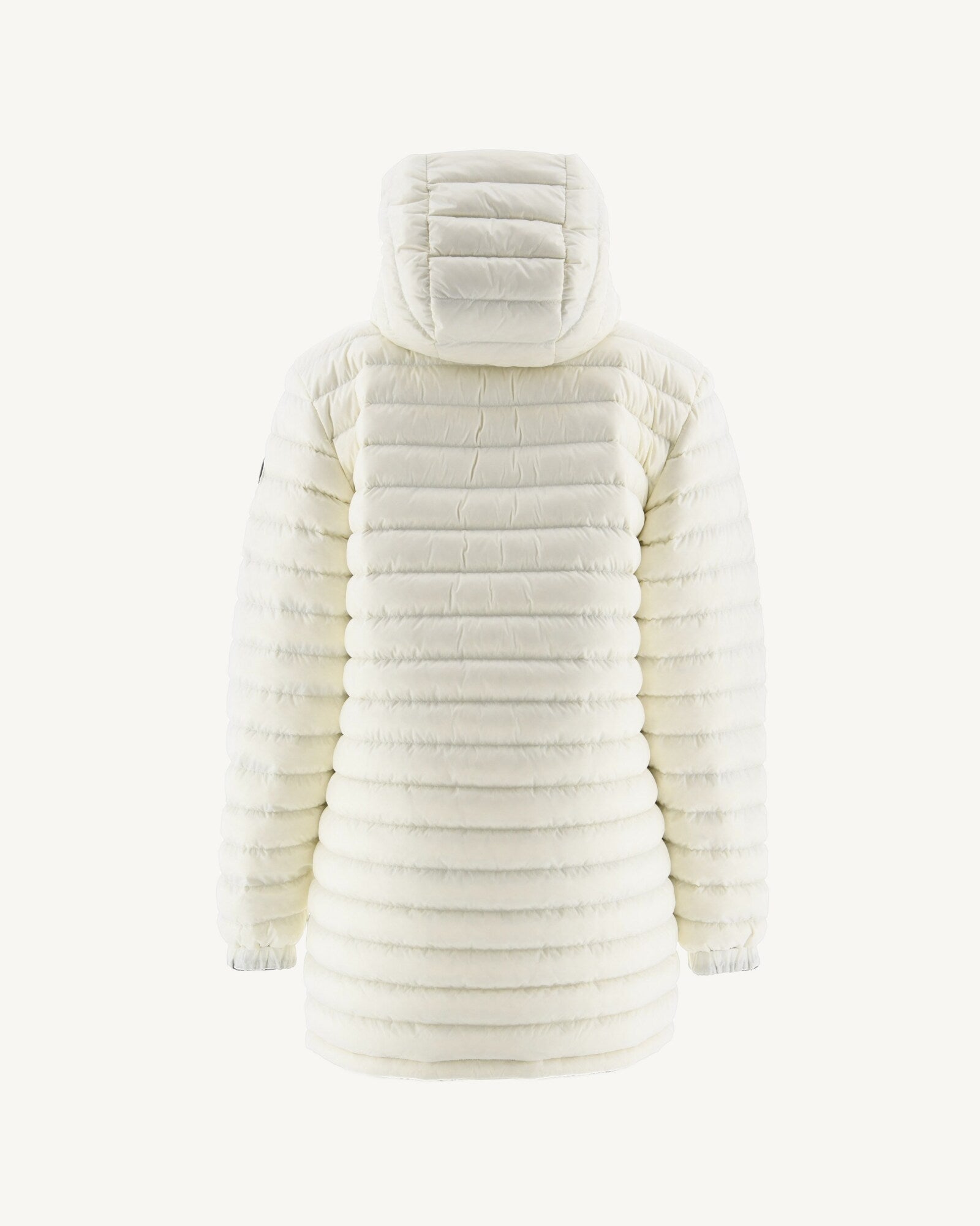 Doudoune longue réversible Marine/Blanc Roma