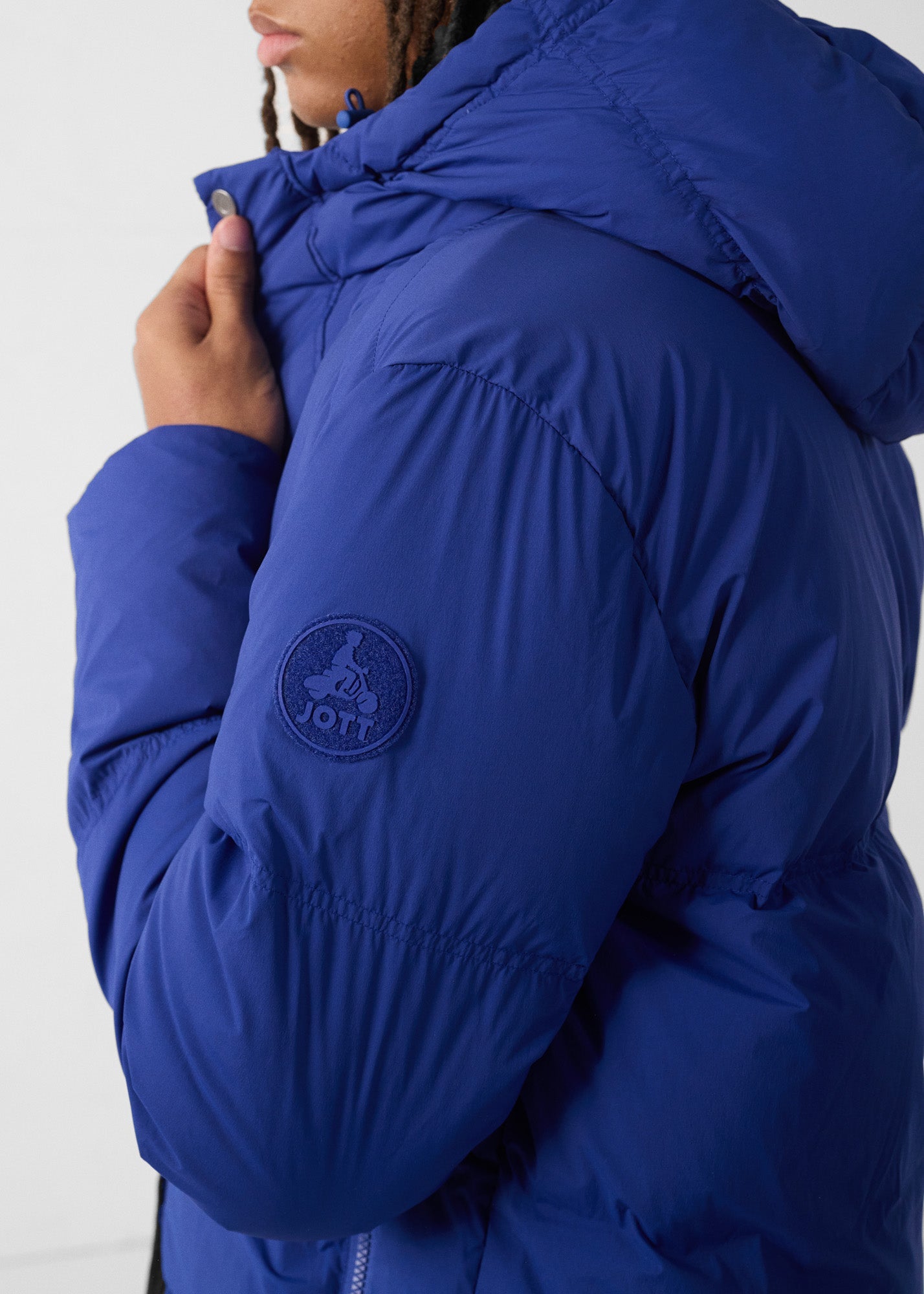 Doudoune Grand Froid esprit puffer Bleu cobalt Sanji