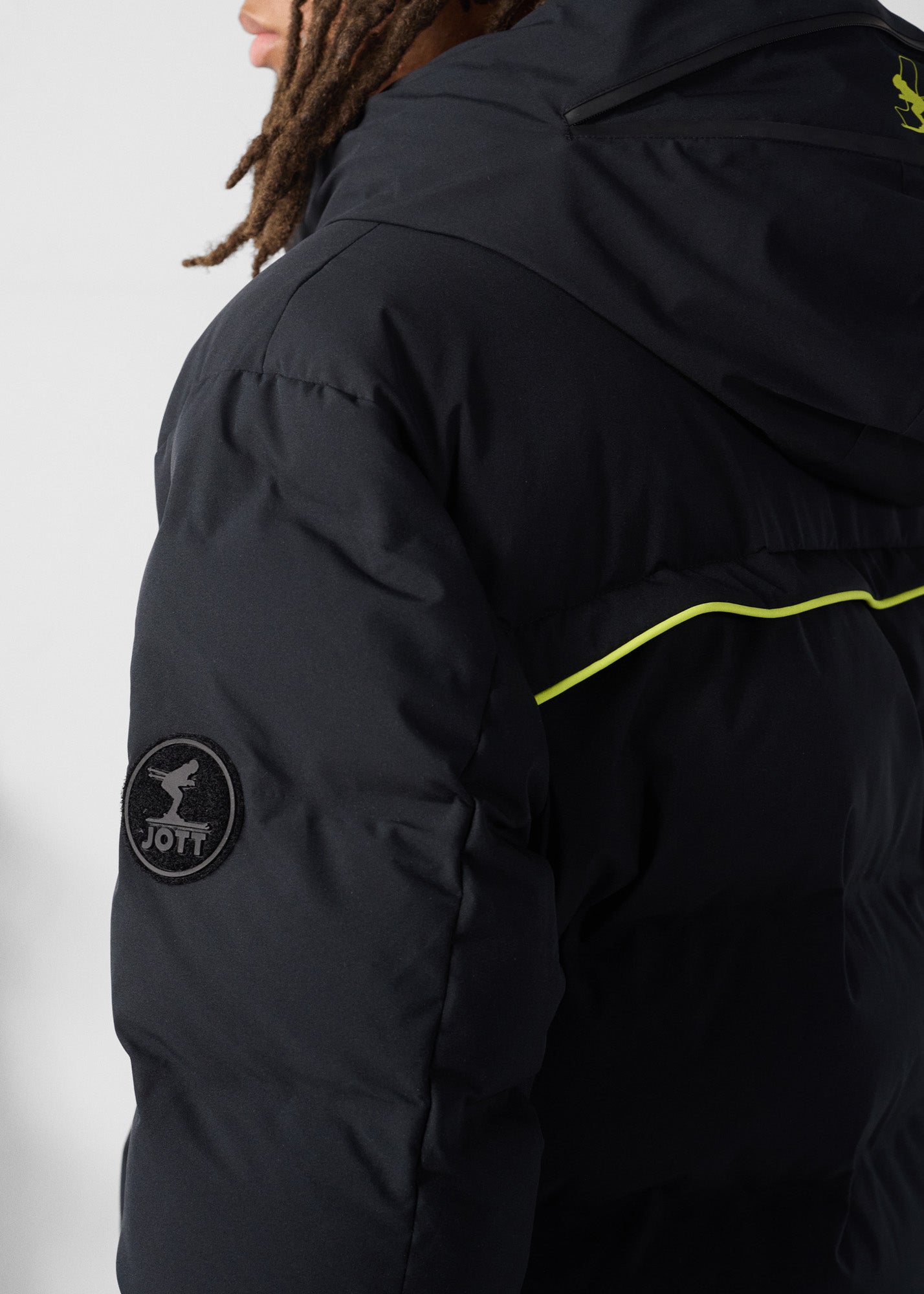 Veste de ski Grand froid Noir Sereis