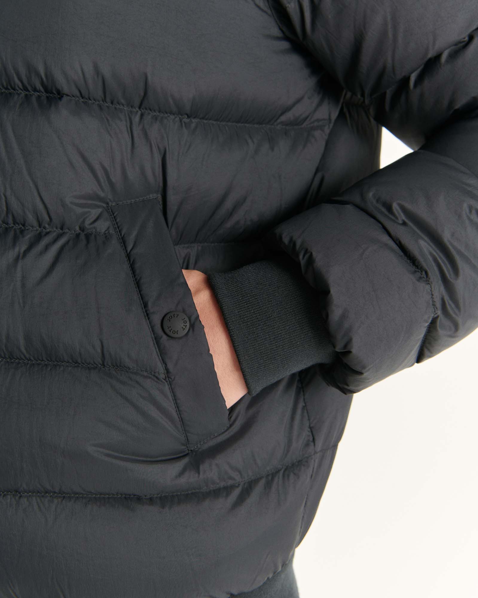 Doudoune aviateur légère Black Danny