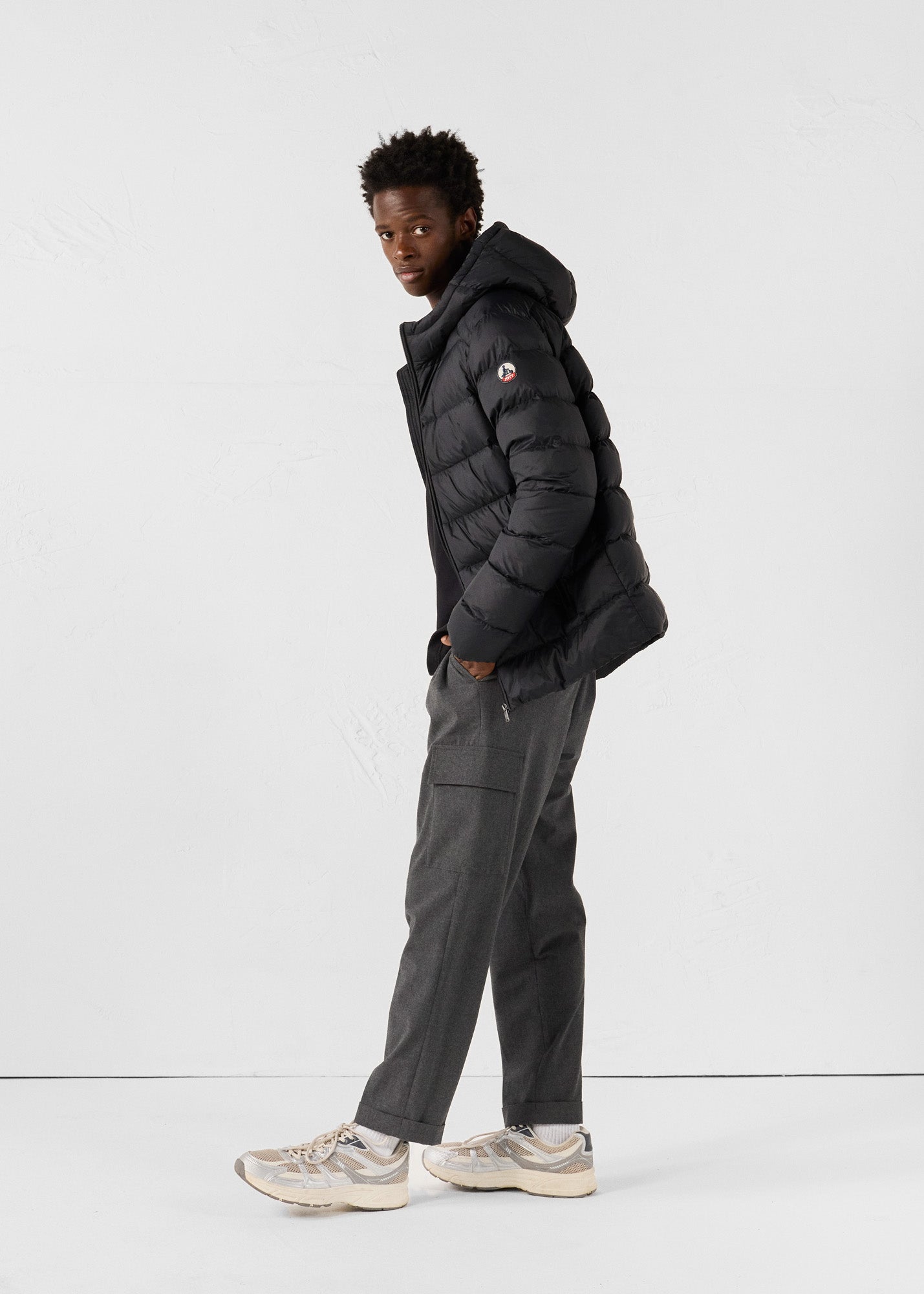 Doudoune confort Noir Johny