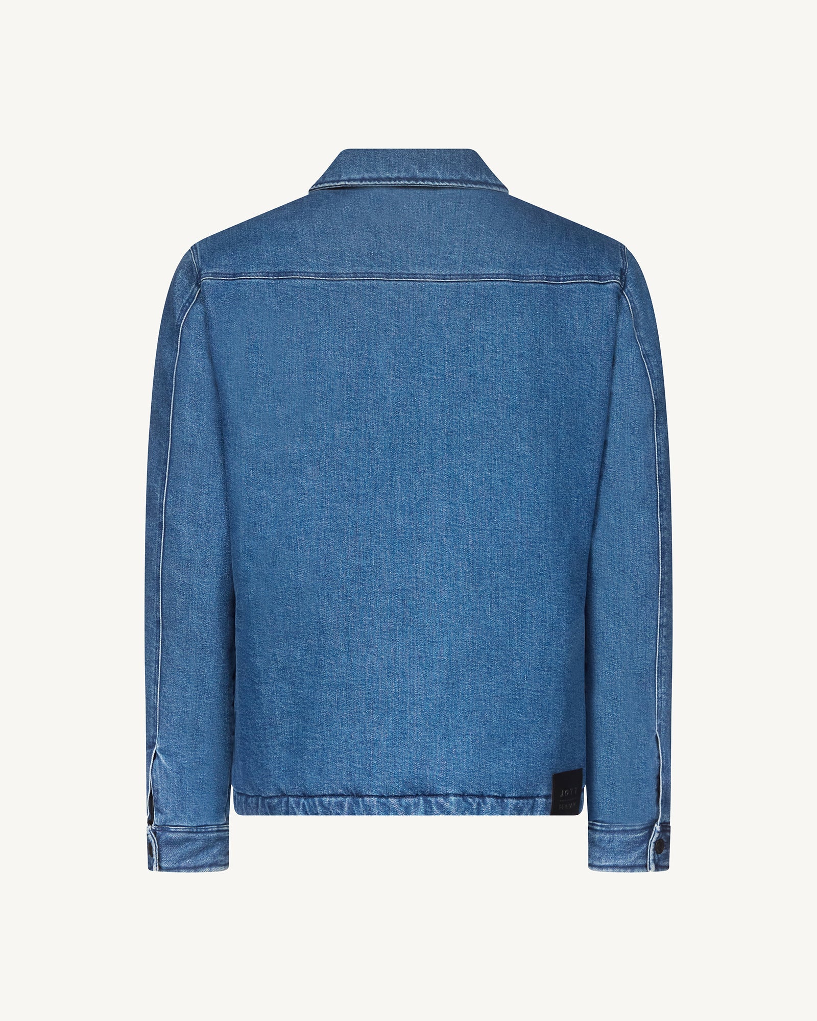 Doudoune surchemise Dark denim jeans Travail Worker JOTT x DENHAM