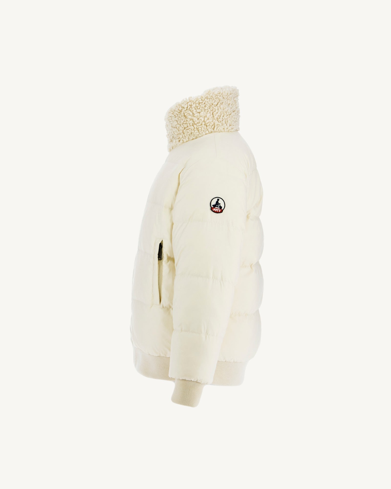Doudoune réversible Grand Froid enfant Naturel Vali 2.0 Sherpa