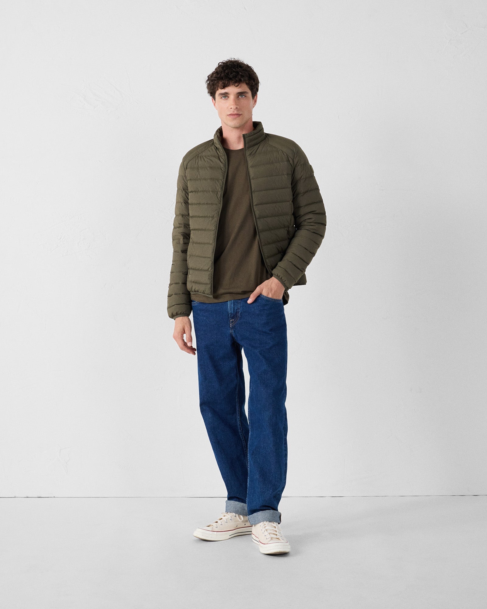 Doudoune légère stretch Army Aragon