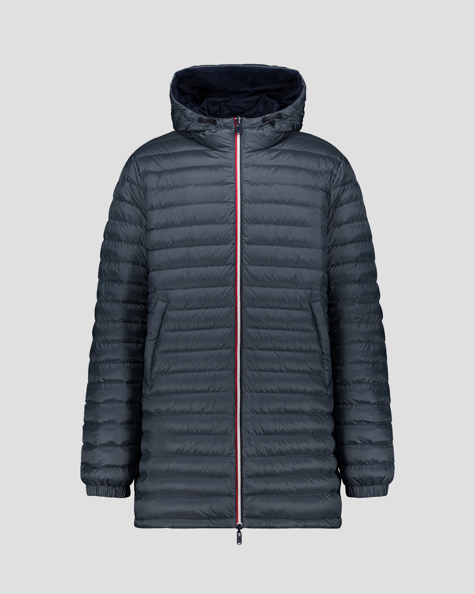 Doudoune longue réversible Marine/Bluestone Assen