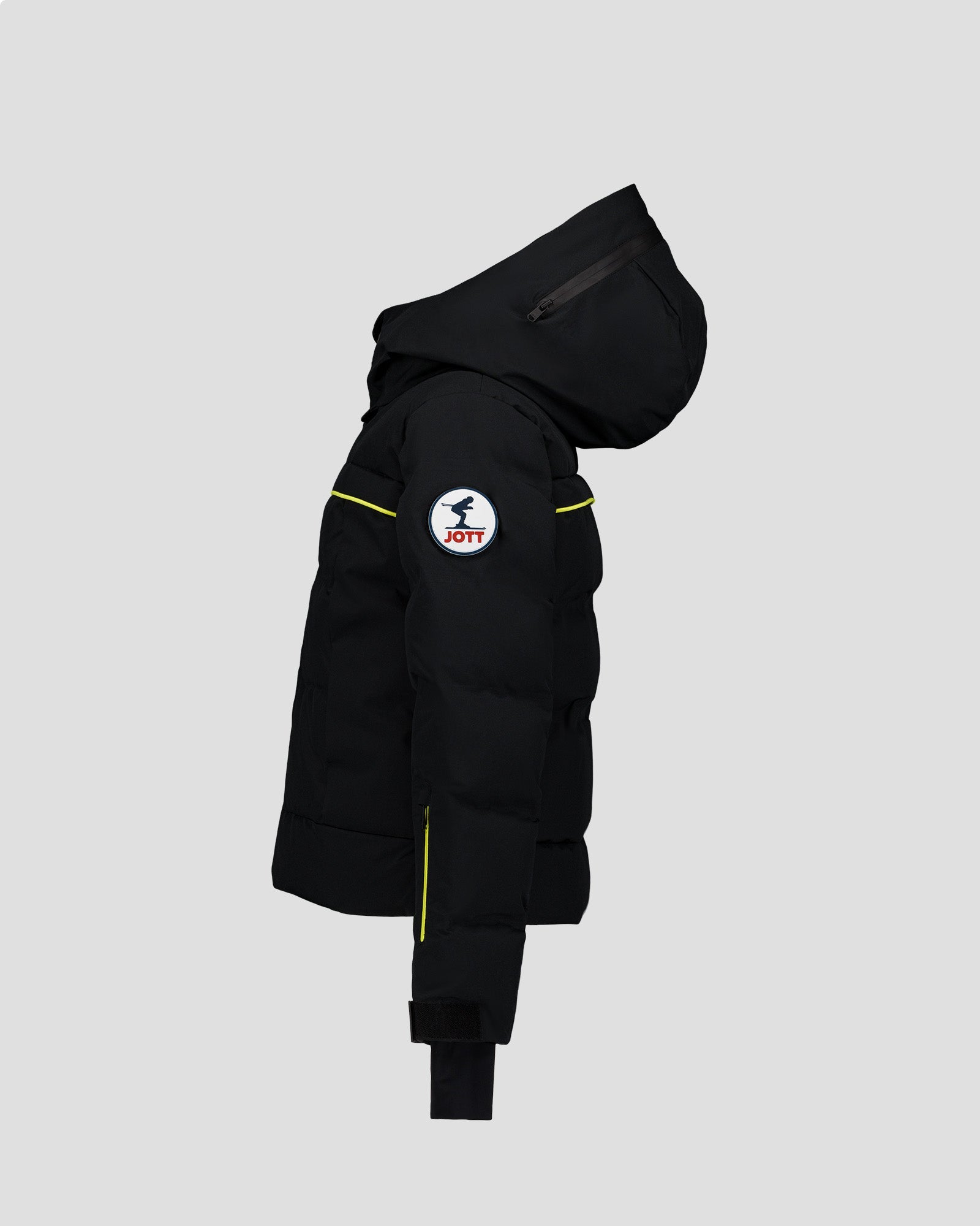 Veste de ski enfant Grand froid Noir Cembros