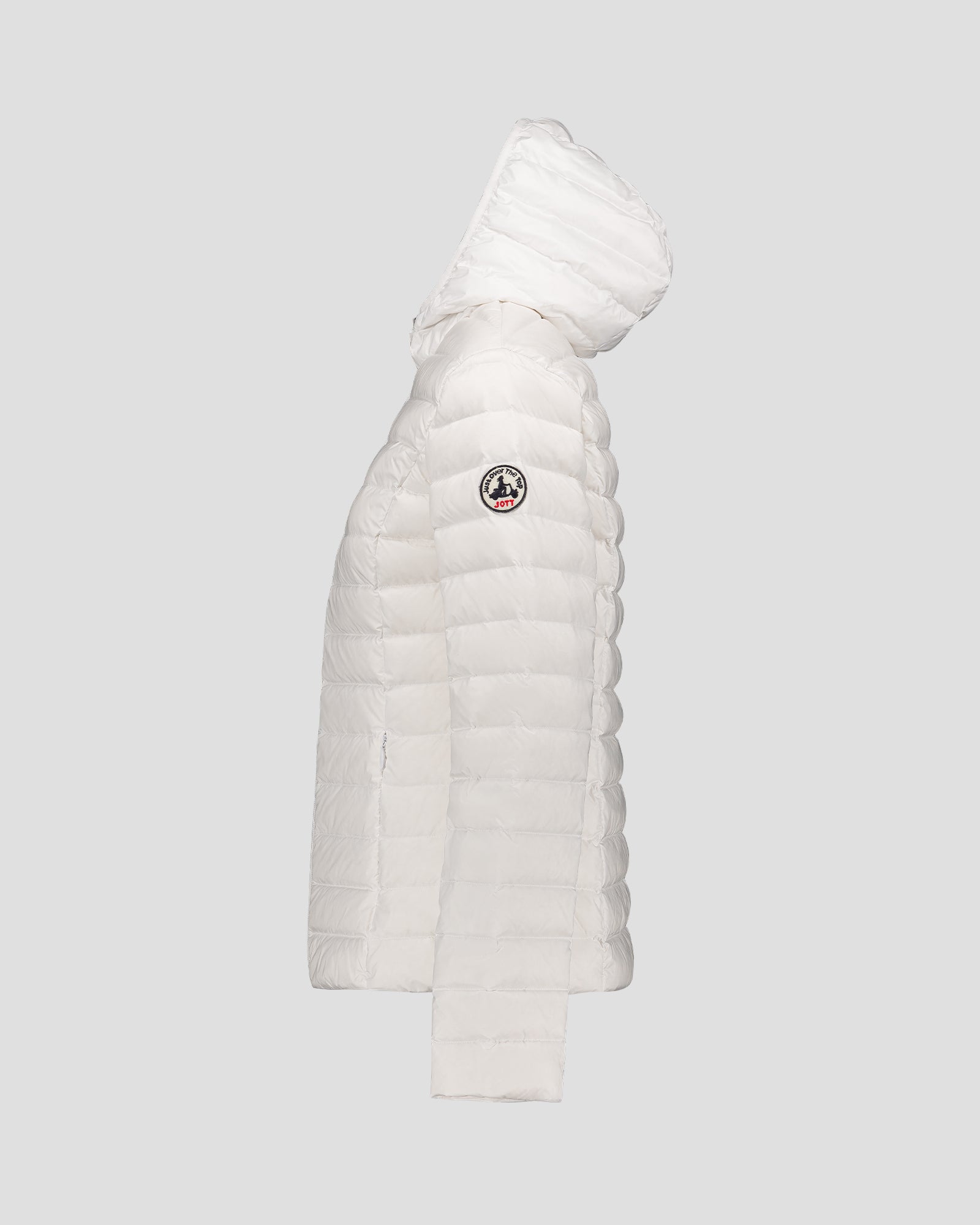 Doudoune légère à capuche Blanc Cloe