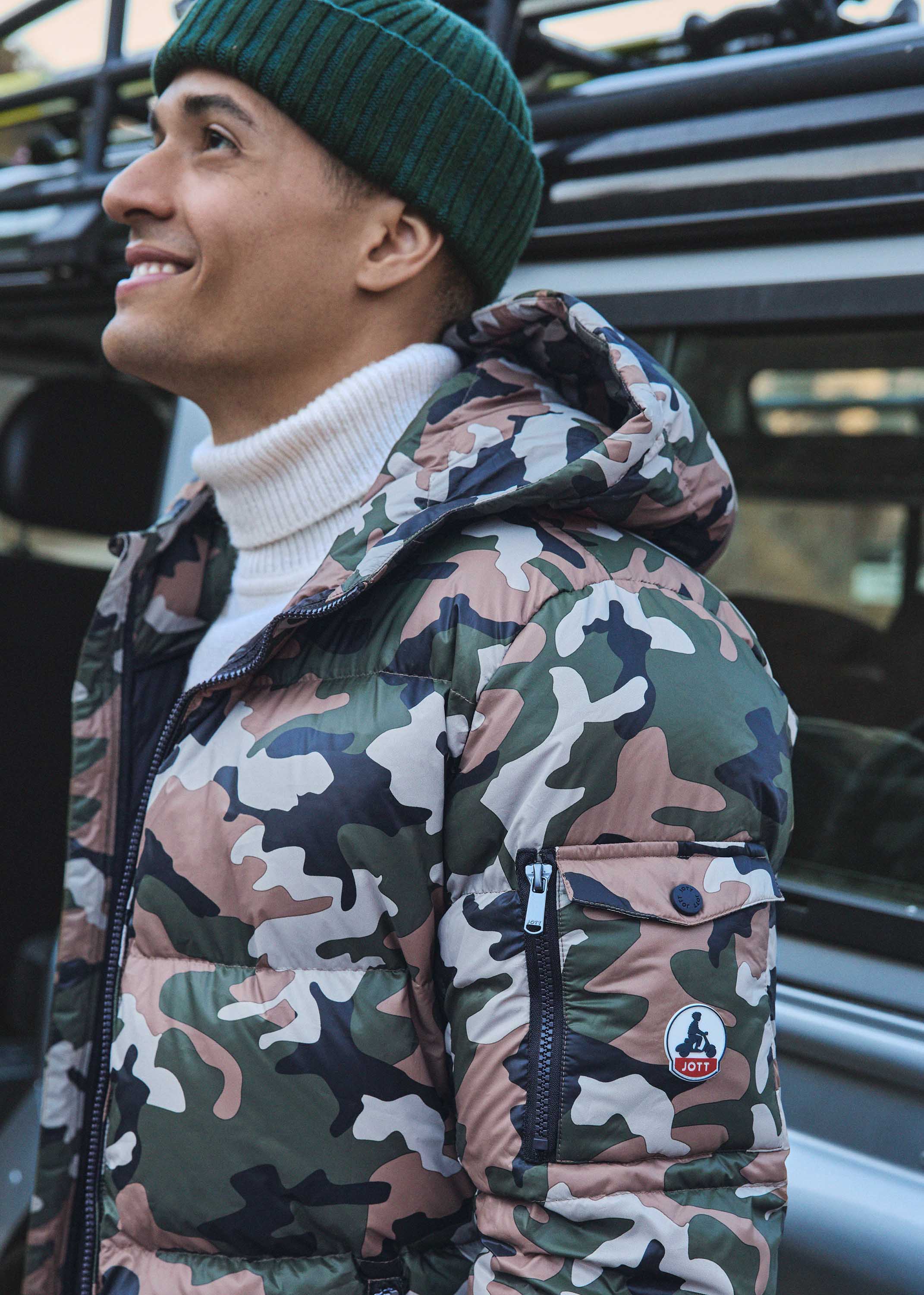 Doudoune Grand Froid  Camo sucre roux Java print