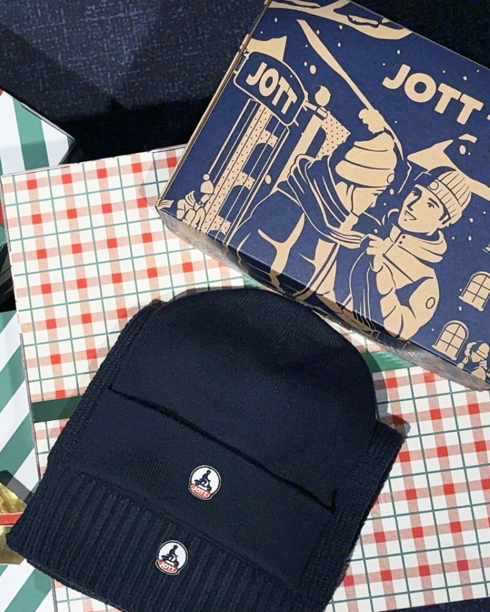 Ensemble bonnet et écharpe Marine Snow