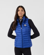 Doudoune légère sans manches Bleu cobalt Seda