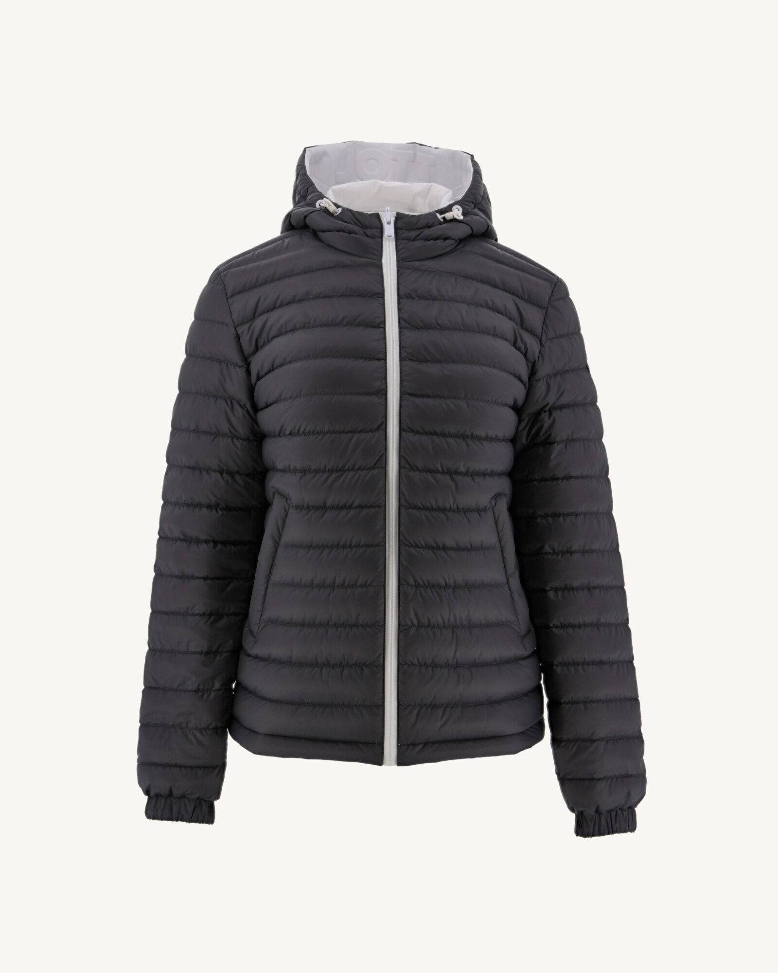 Doudoune réversible à capuche Blanc/Anthracite Vienne