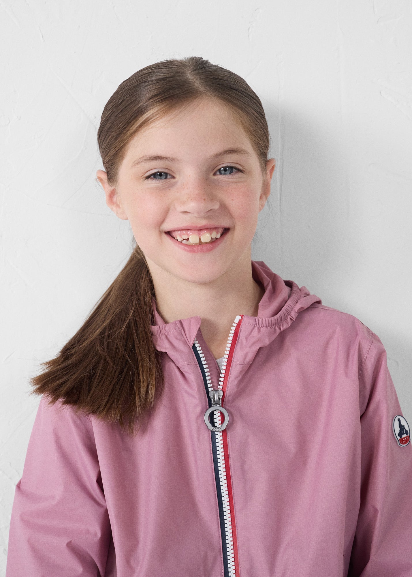 Imperméable enfant paquetable Rose antique Corrie