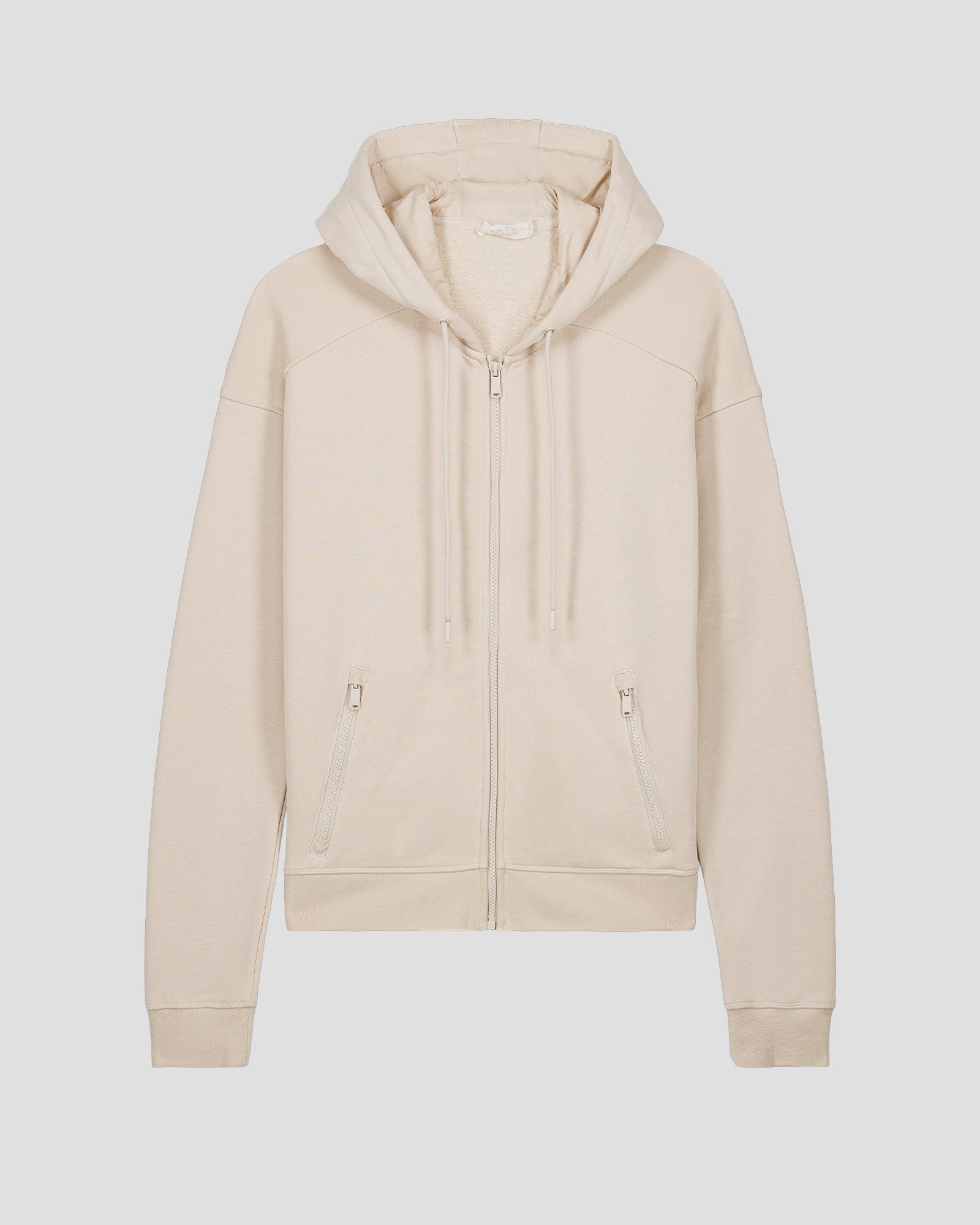 Veste zippée en molleton Sable Leda