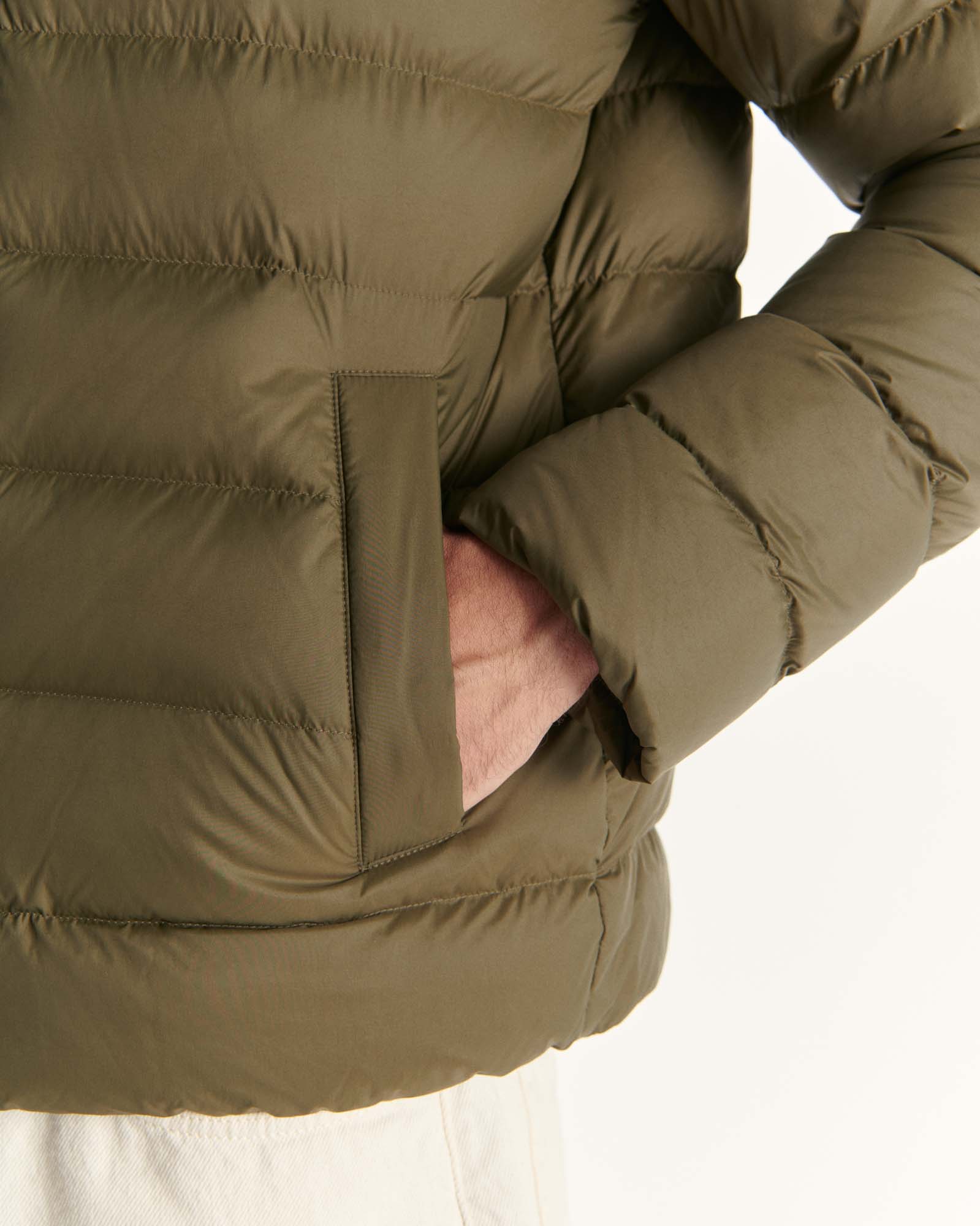 Doudoune à capuche Army Jorge