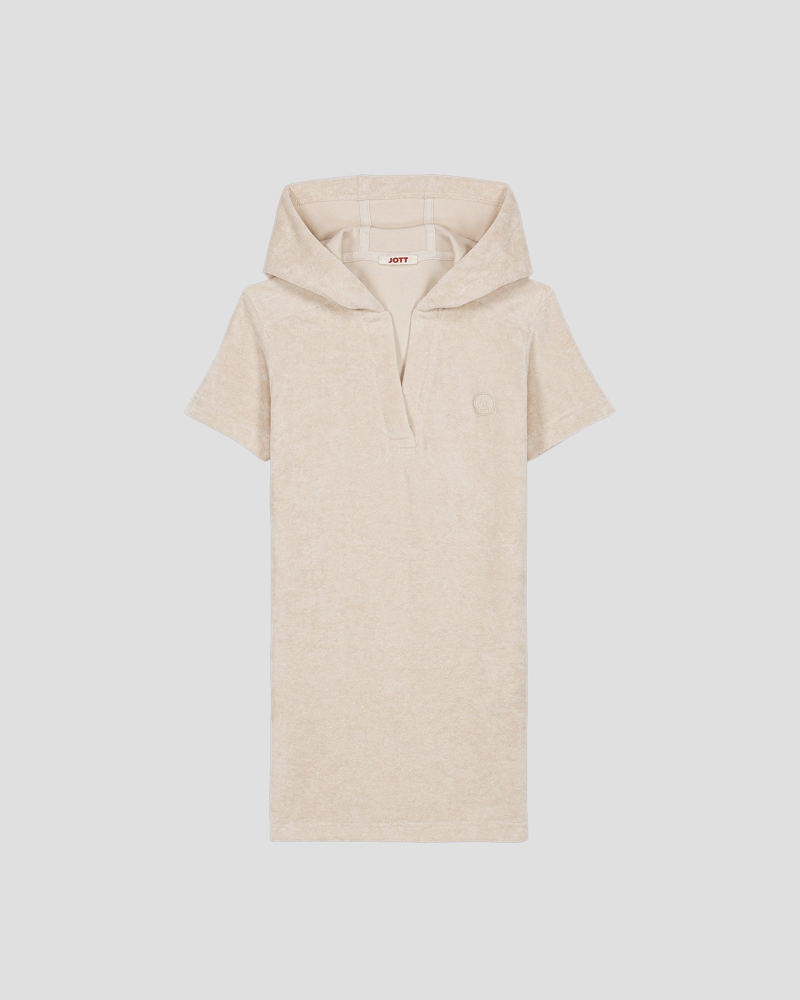 Robe éponge à capuche Sable enfant Flamingo