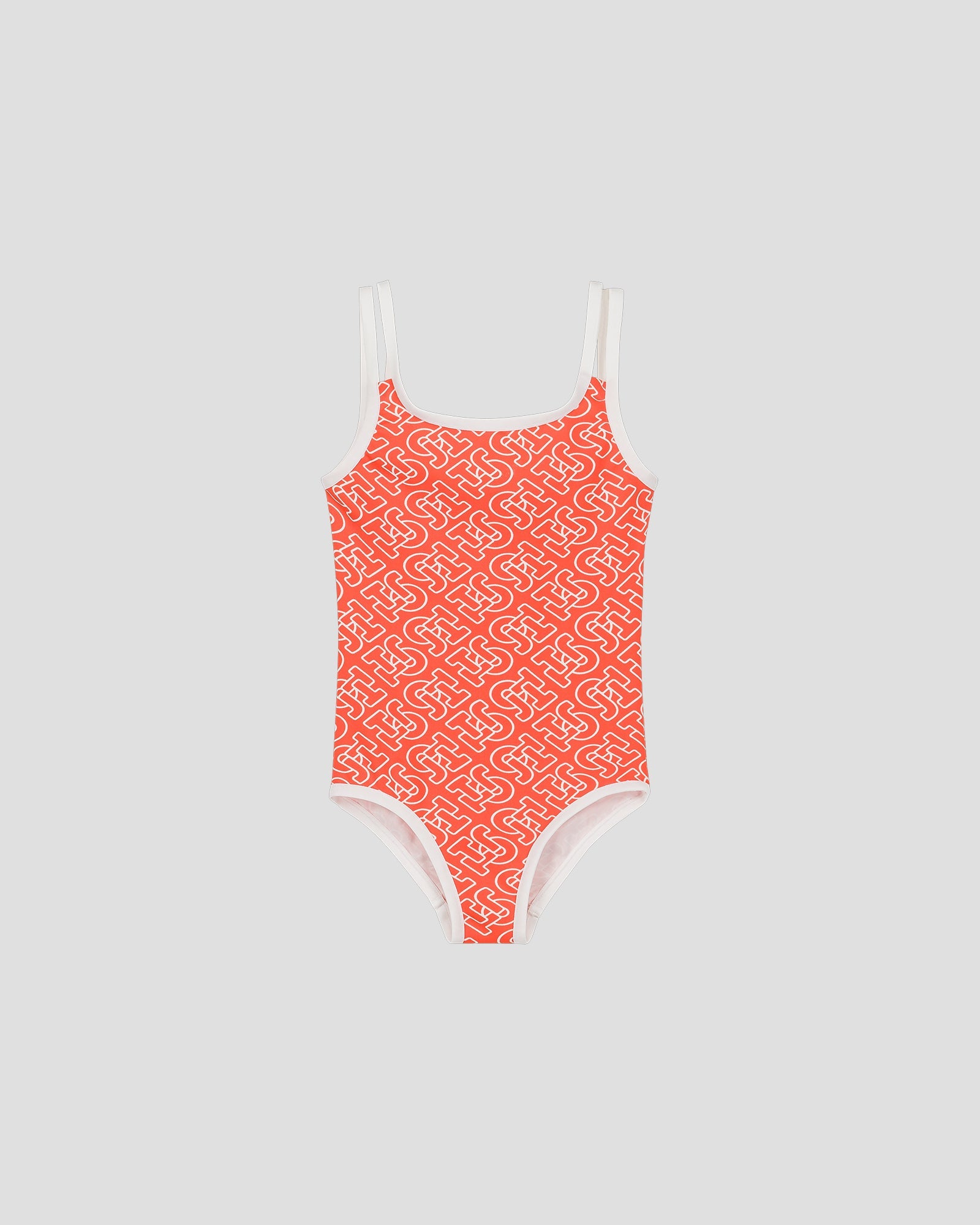 Maillot de bain Mono rouge feu Milla monogram