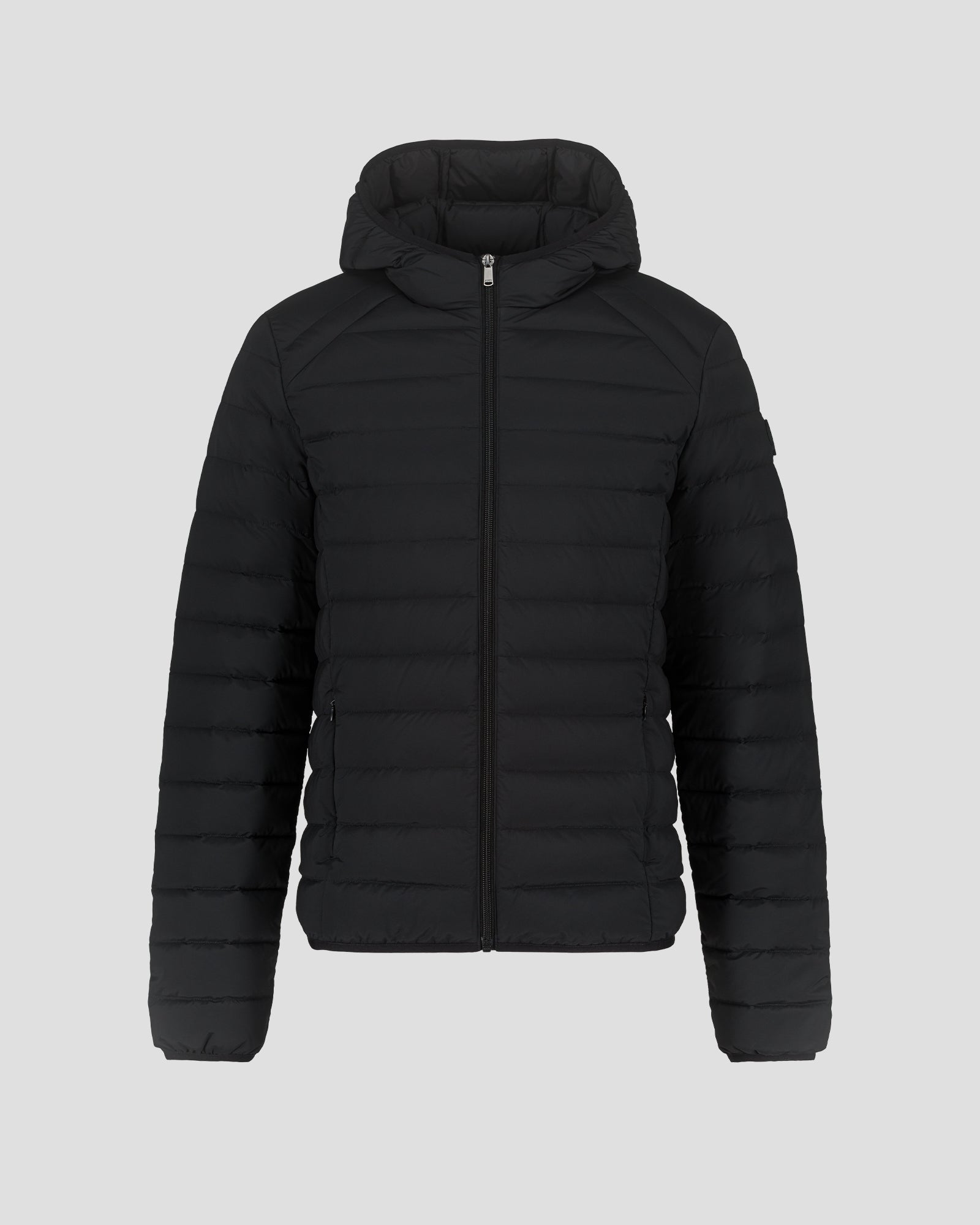 Doudoune légère stretch à capuche Noir Frantz