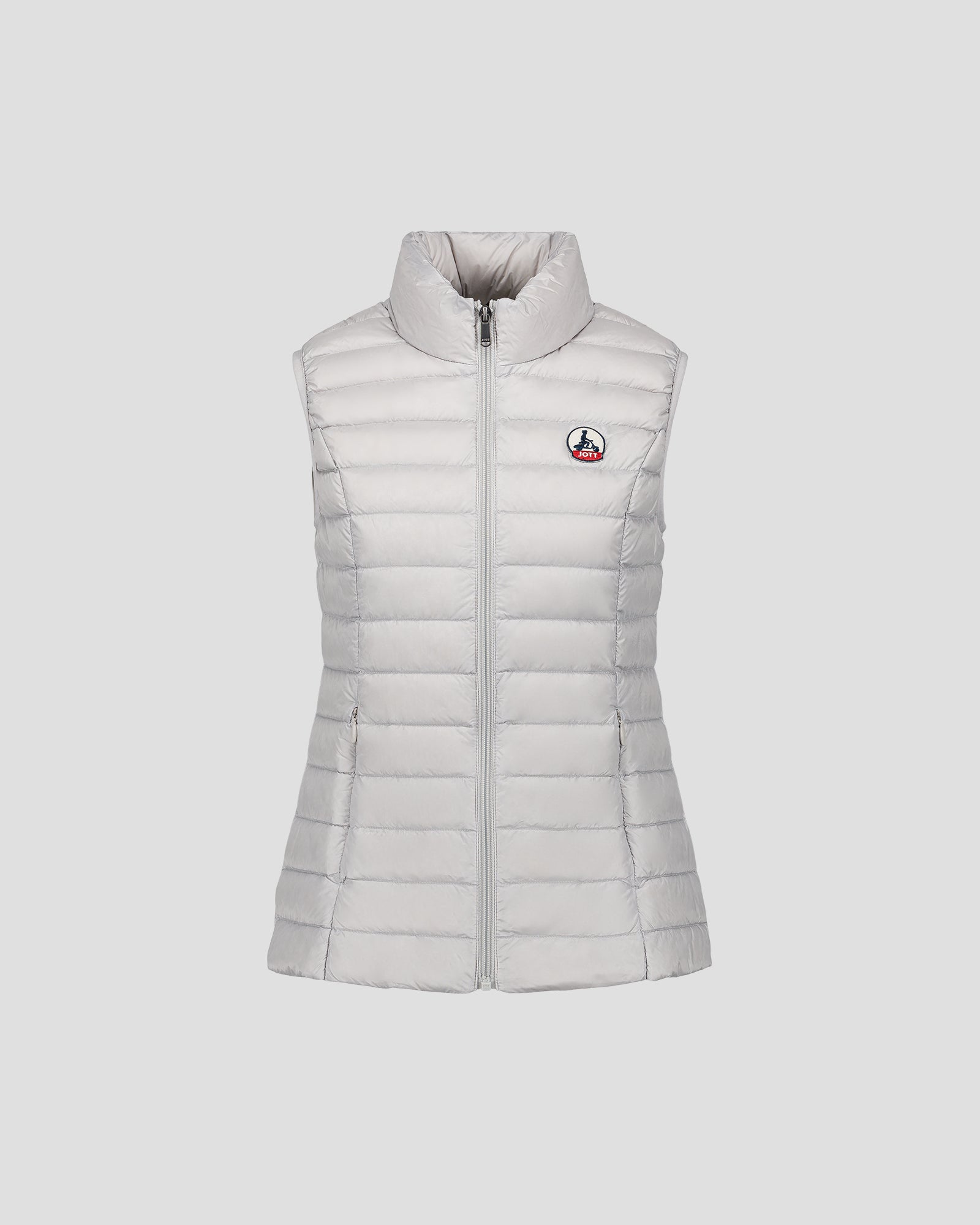 Doudoune légère sans manches Gris glace Seda