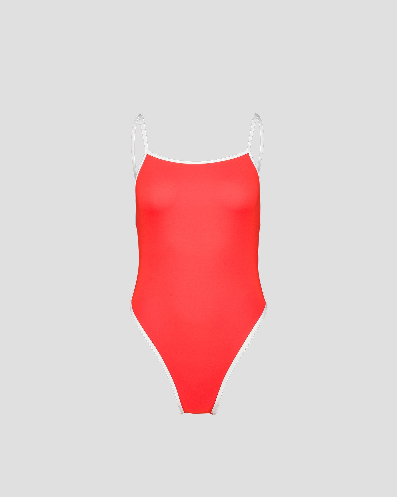 Maillot de bain une pièce Rouge feu Melina
