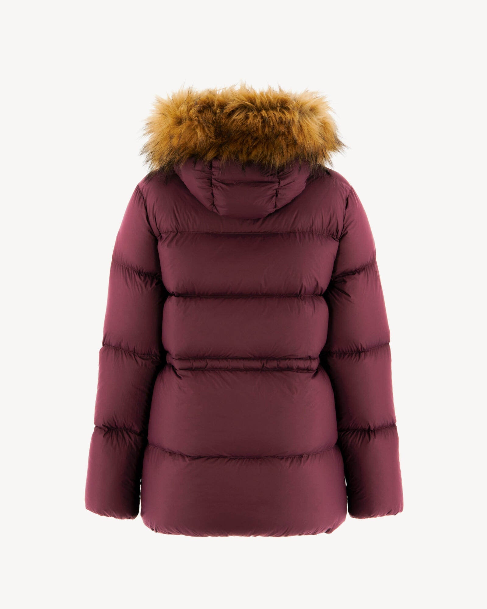 Doudoune à capuche Grand Froid Aubergine Luxe 2.0