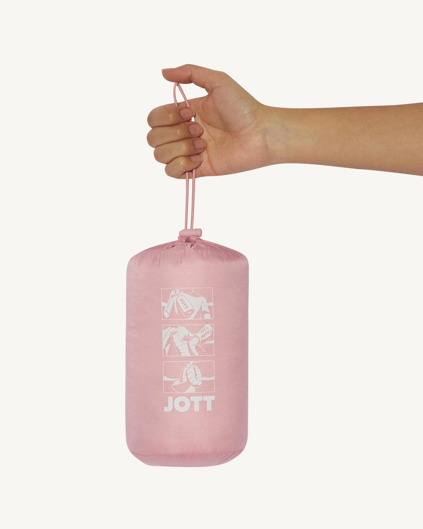 Doudoune légère Rose pêche Douda