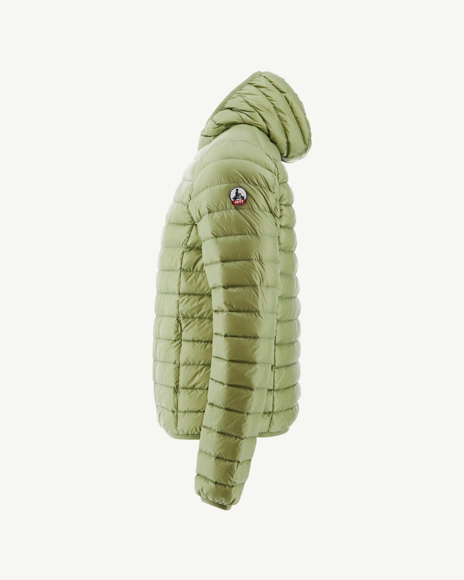 Doudoune légère à capuche Kaki clair Nico