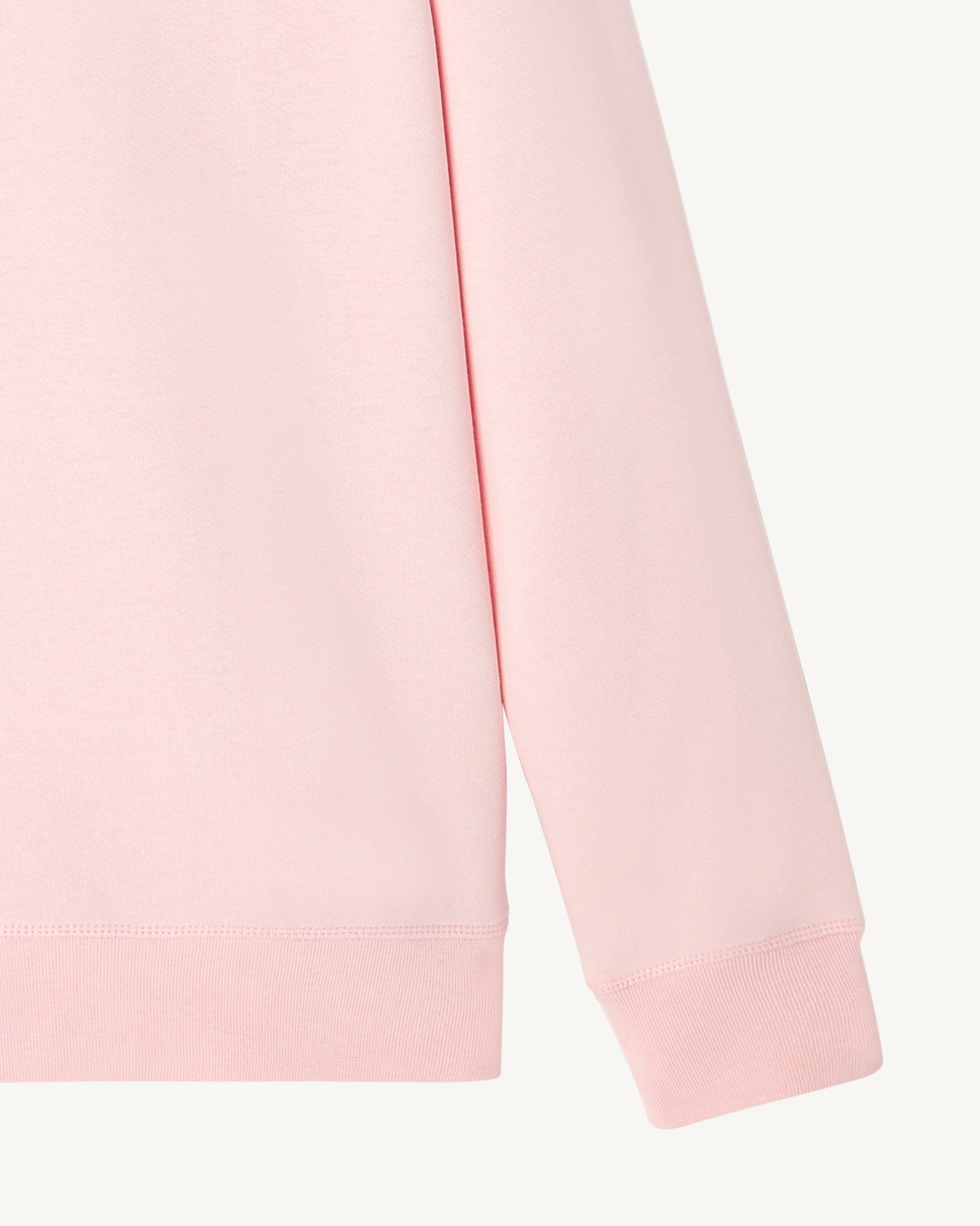 Sweat en coton biologique Rose pêche Elvas