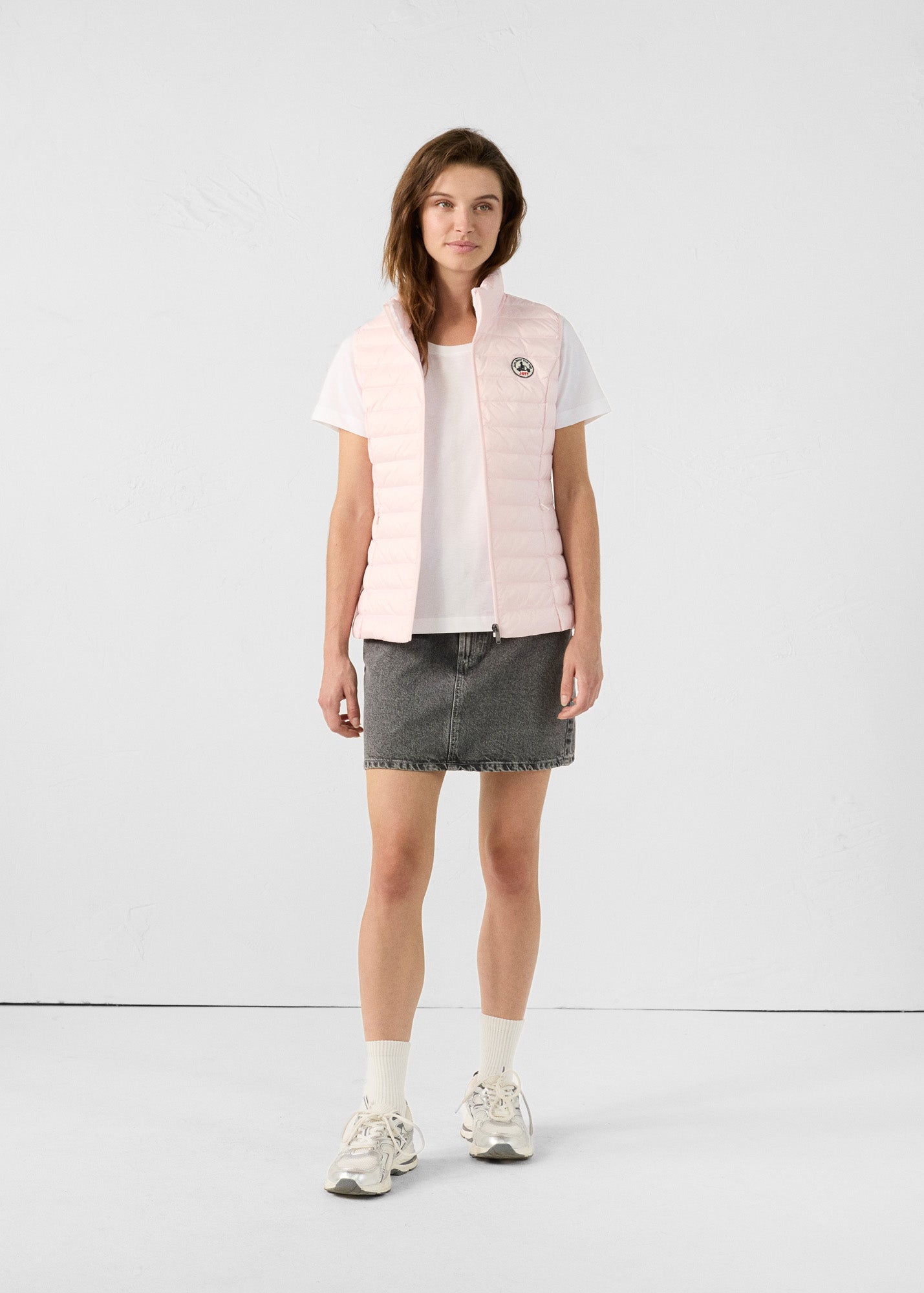 Doudoune légère sans manches Rose pétale Seda