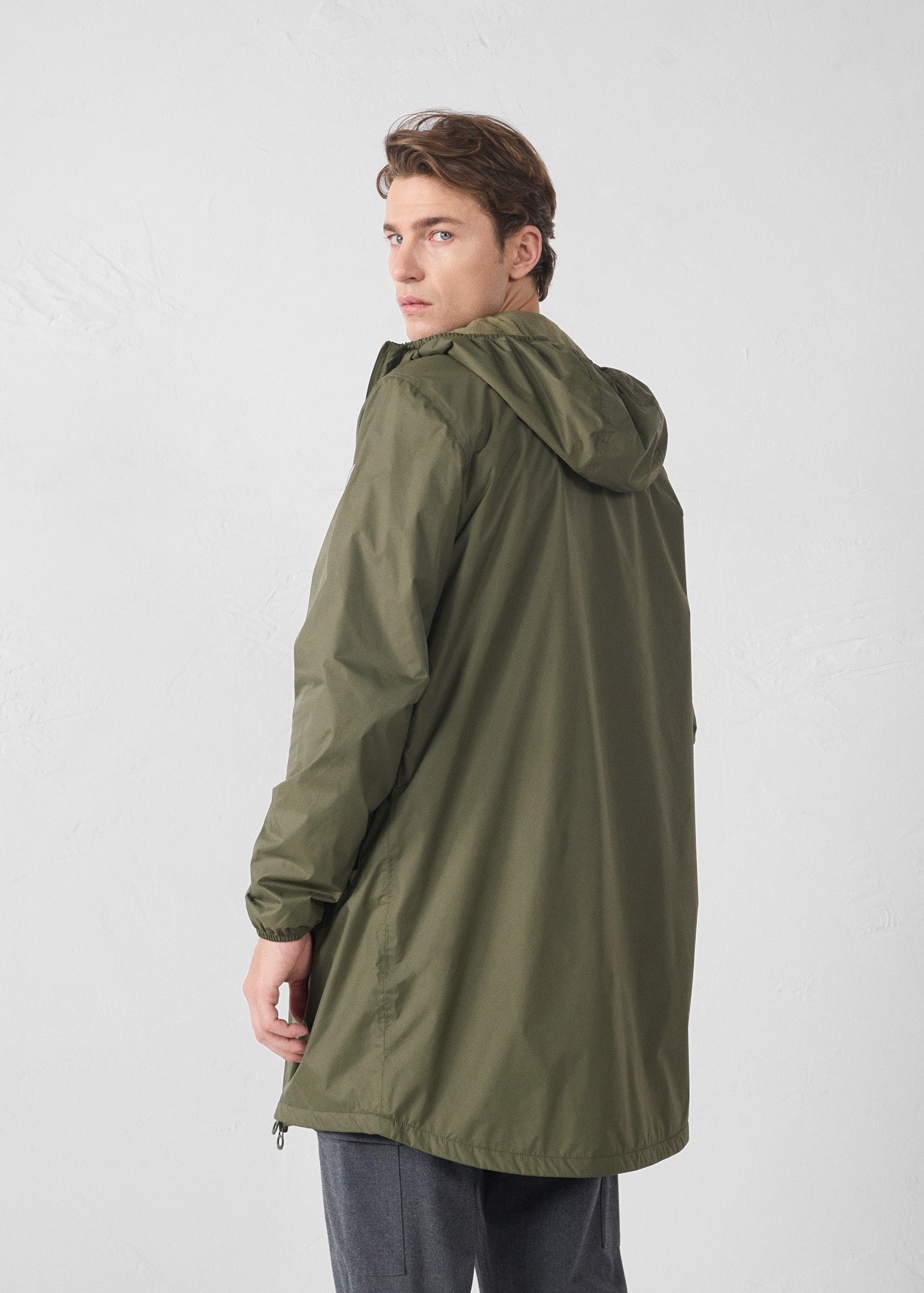 Imperméable long doublé polaire Army Oban Polar