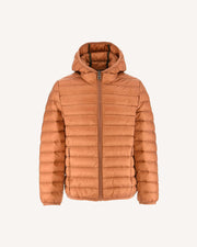 Doudoune légère à capuche enfant Camel Hugo