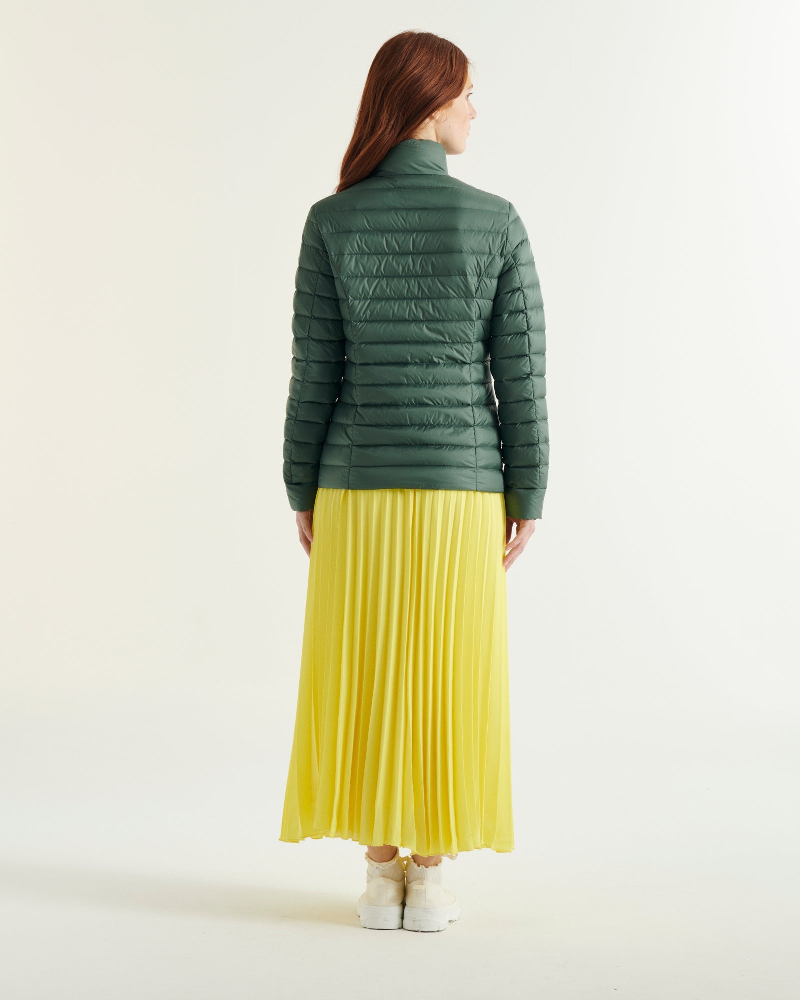 Doudoune légère Vert céladon Cha
